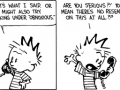 Calvin and girls